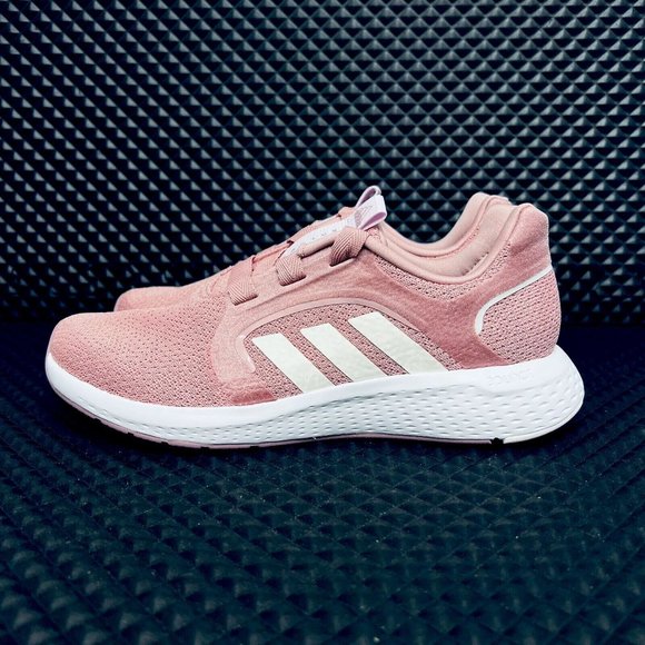 Adidas Edge Lux 5 Pink Women’s Athletic Sneaker Running Shoe #592 - Picture 4 of 12